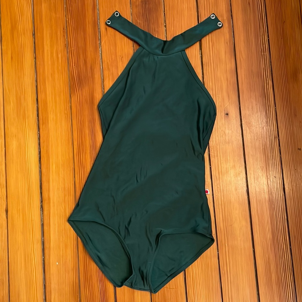 Green Sarah Yumiko Leotard